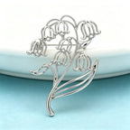 PENDRA Liliana Alloy Lily Flower Brooch