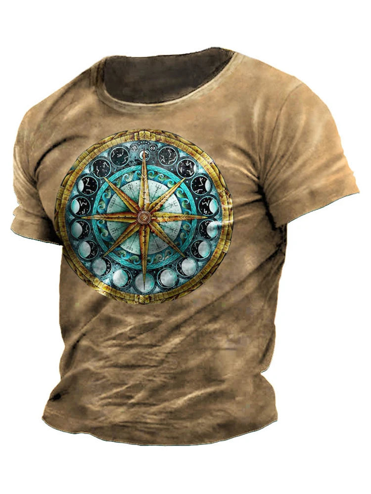 PENDRA Printed Sports Ship T-Shirt