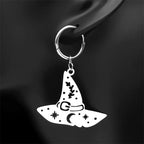 PENDRA Witchmoon Star Moon Hoop Earrings
