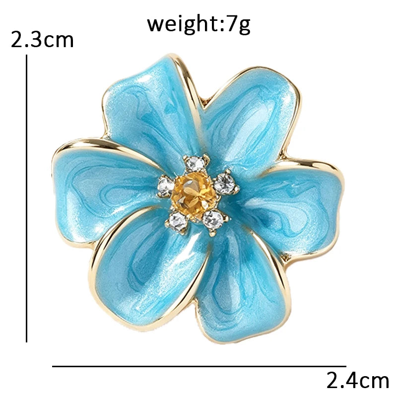 PENDRA Florielle9 Floral Brooch