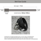 PENDRA Zaraara Black Cross Luxury Belt