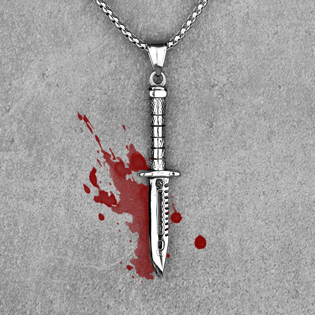 PENDRA Knife Steel Necklace