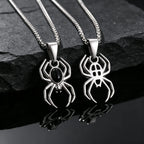 PENDRA Spider Onyx Pendant Necklace