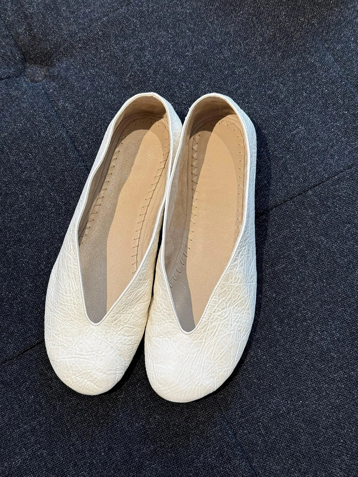PENDRA Flat Spot Sheepskin Shoes