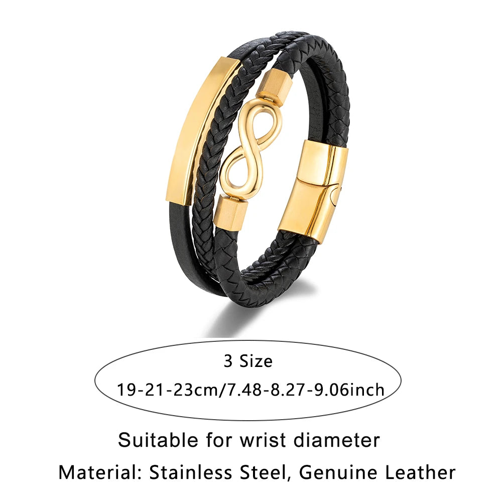 PENDRA Infinity Steel Bracelet