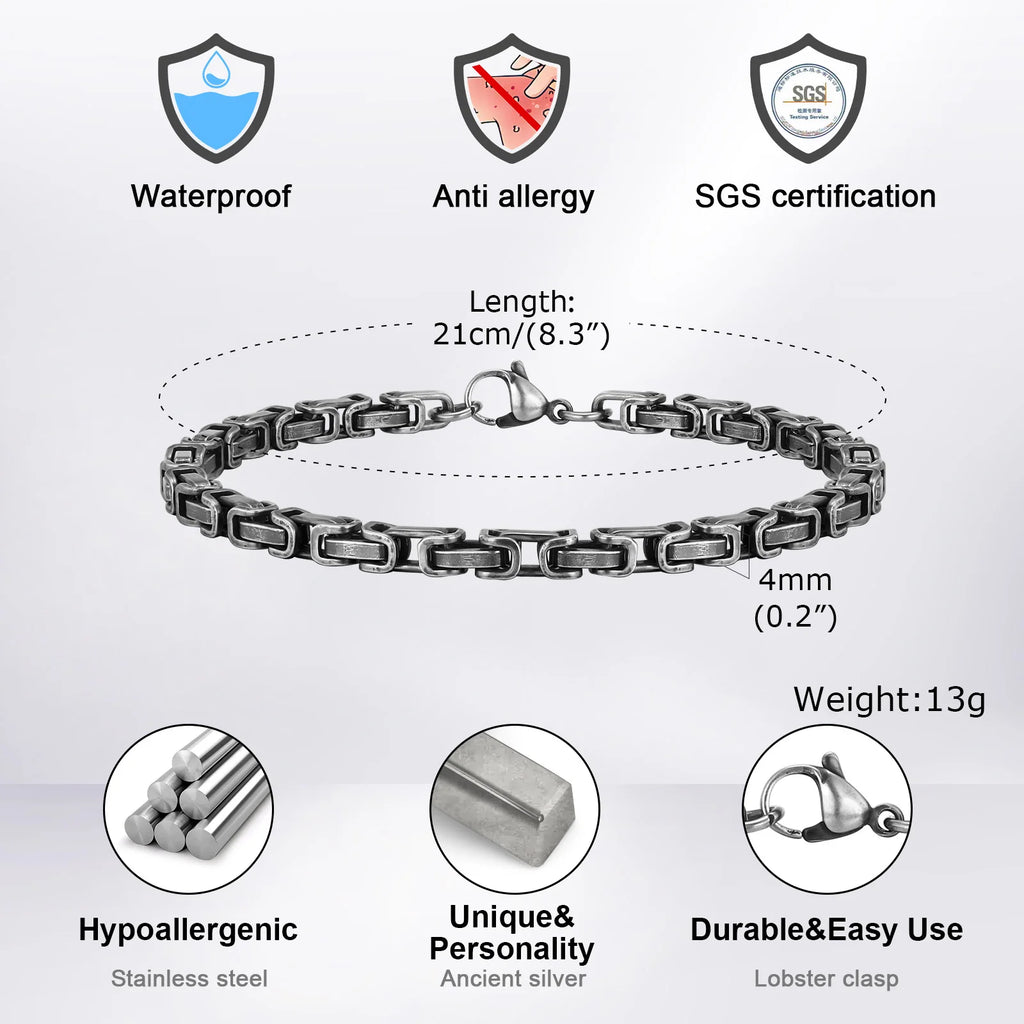 PENDRA Byzantine Link Bracelet