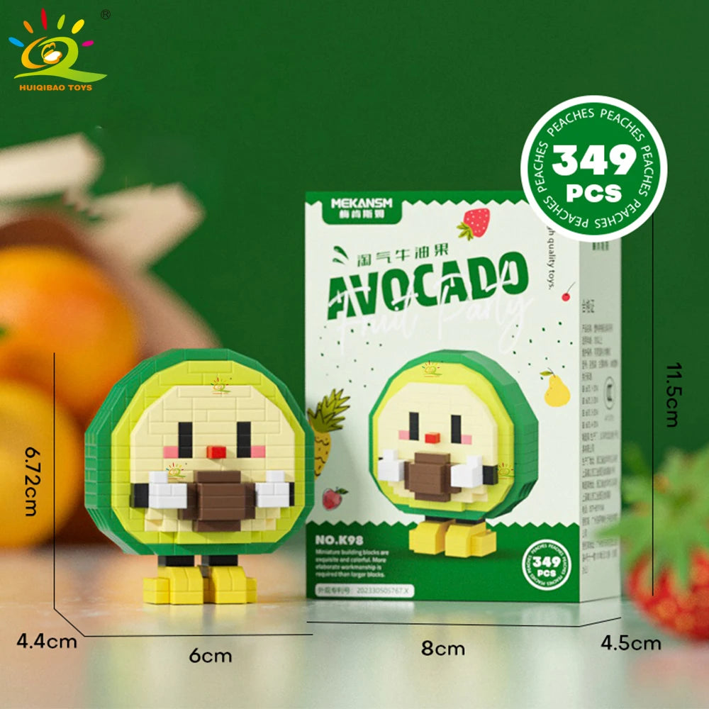 PENDRA Cute Delicious Micro Building Set