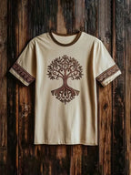 PENDRA Ethnic Tribe Print T-Shirt