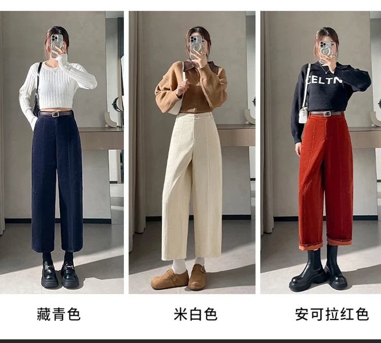 PENDRA Graywork Multi Pocket Wide Leg Pants