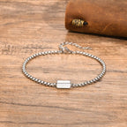 PENDRA Alphabet Letter Box Bracelet