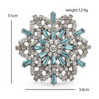 PENDRA Snowelle New Christmas Snowflake Brooch