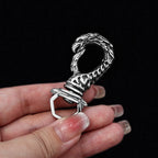 PENDRA Dragonkey Vintage Viking Dragon Keychain