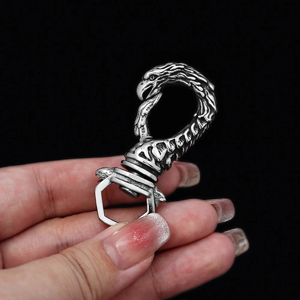 PENDRA Dragonkey Vintage Viking Dragon Keychain