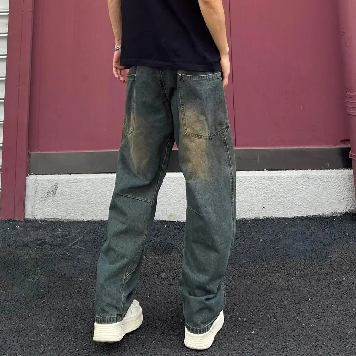 PENDRA Straight Cargo Jorts Pants