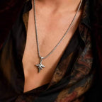 PENDRA Cross Star Pendant Necklace