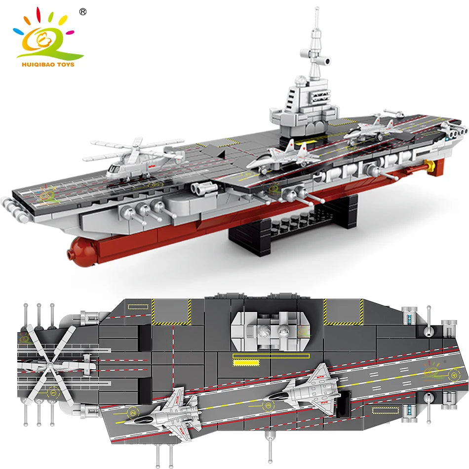 PENDRA 8in1 Military Ship Building Set