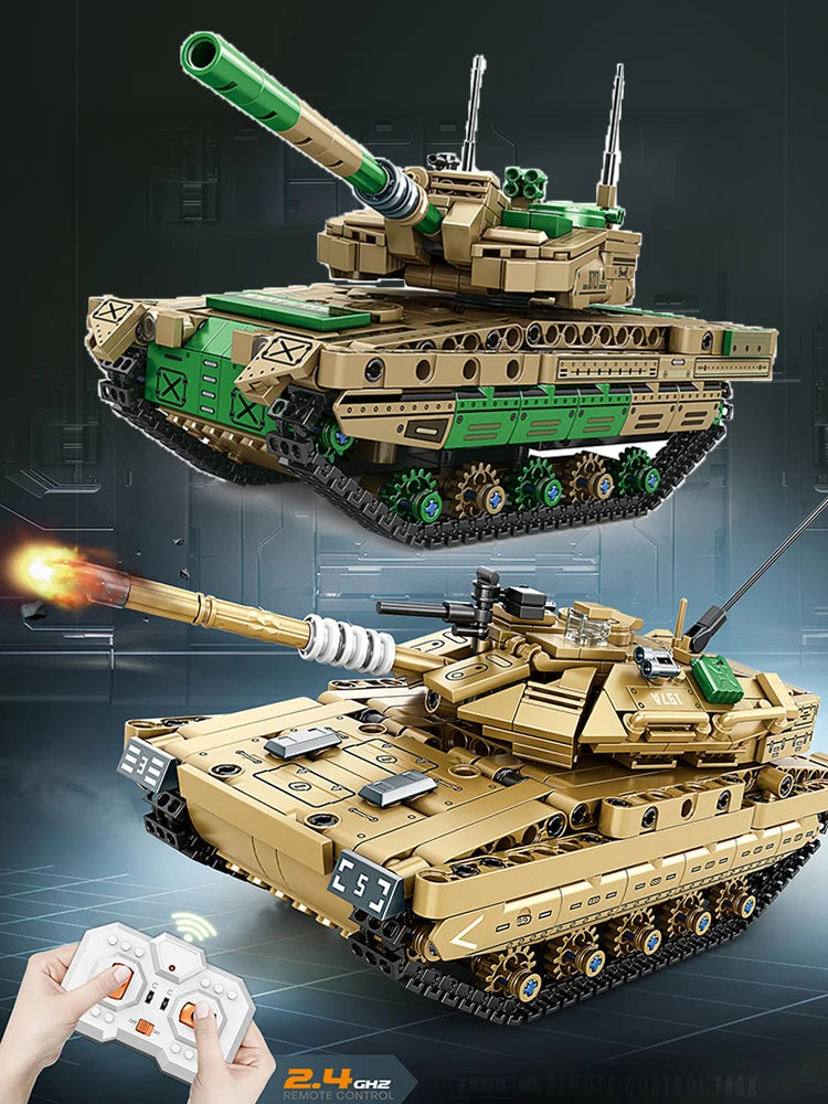 PENDRA RC Military Remote-Control Building Set