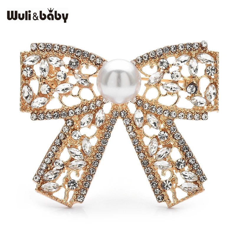 PENDRA Bellara Classic Vintage Bowknot Brooch