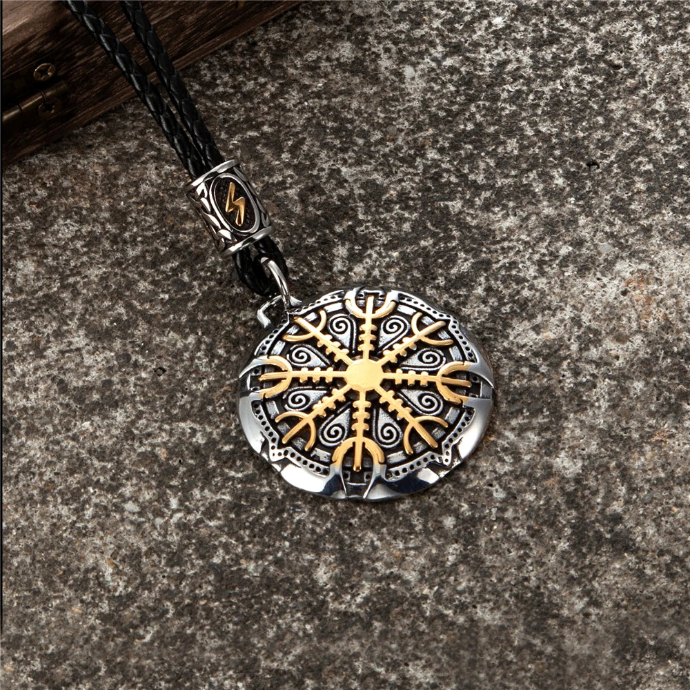 PENDRA Viking Compass Necklace