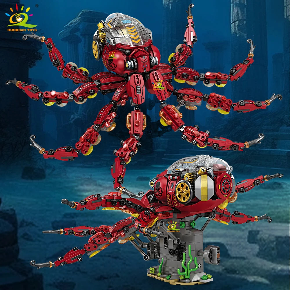 PENDRA Technical Octopus Mechanical Building Set