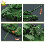 PENDRA Military Tank Army Building Set