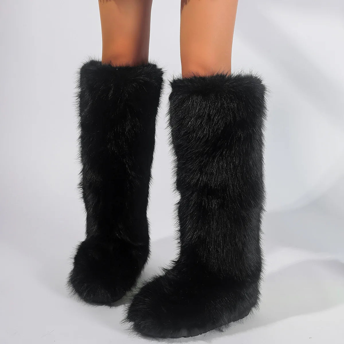 PENDRA Knee Warm Imitation Boots