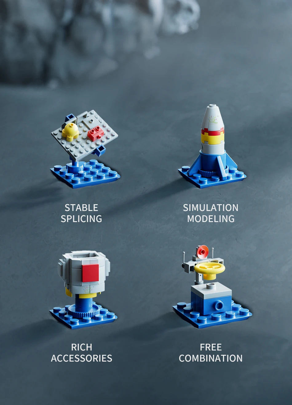 PENDRA Space Aviation Manned Building Set