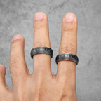 PENDRA Runes Boyfriend Biker Steel Ring