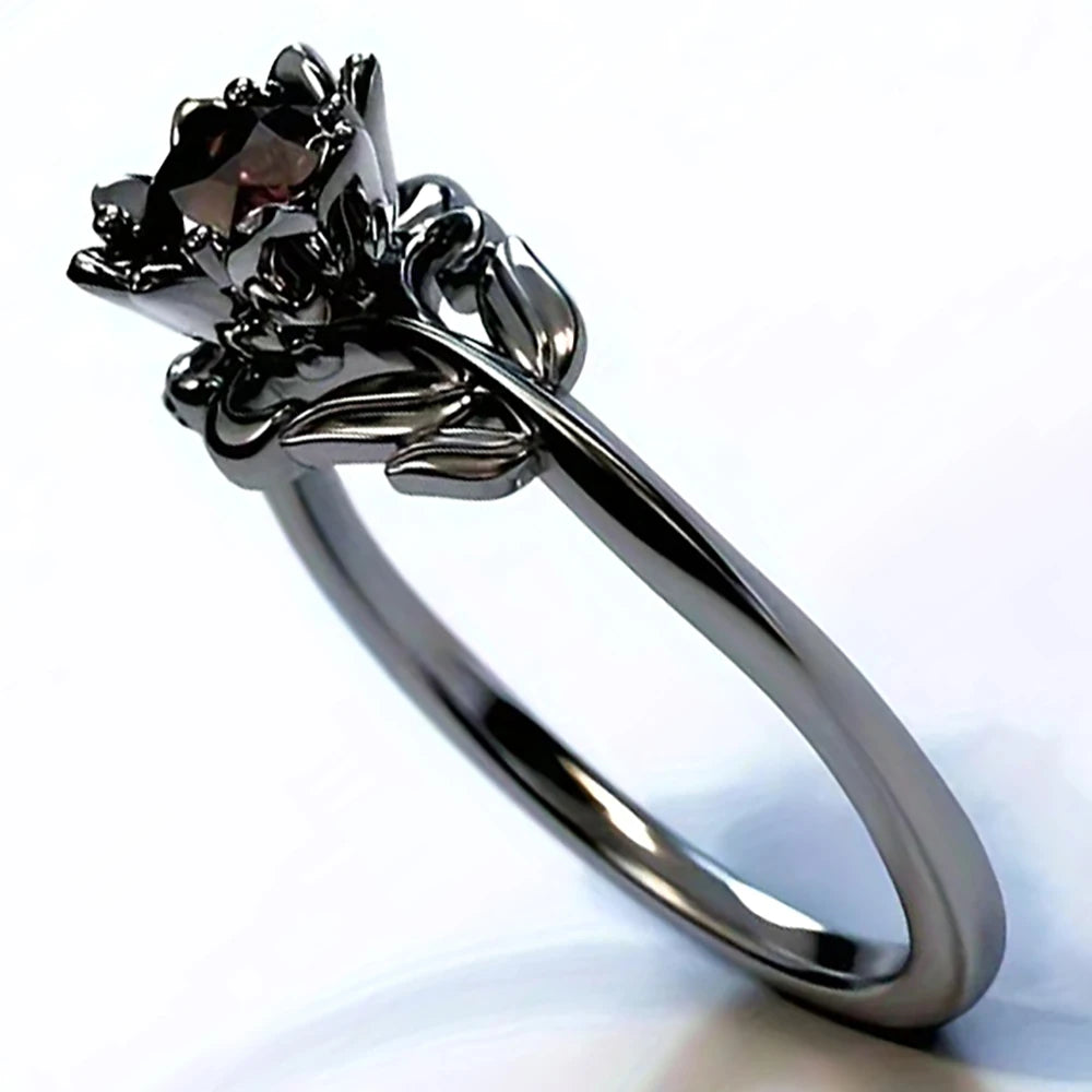 PENDRA Flower Red Ring