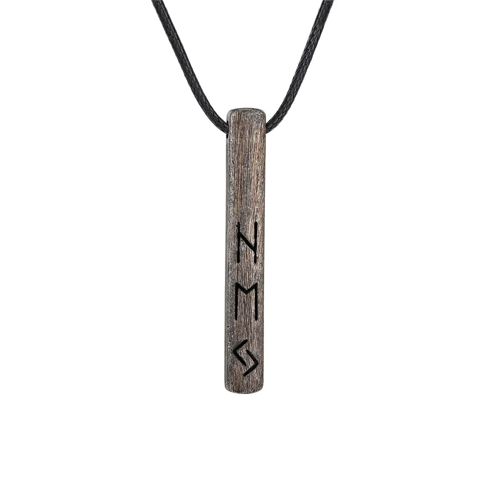 PENDRA Rune Norse Pendant Necklace