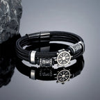 PENDRA Rune Steel Bracelet