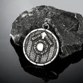 PENDRA Rune Compass Futhark Necklace