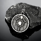 PENDRA Rune Compass Futhark Necklace