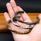 PENDRA Mobius Stainless Steel Opening Bracelet