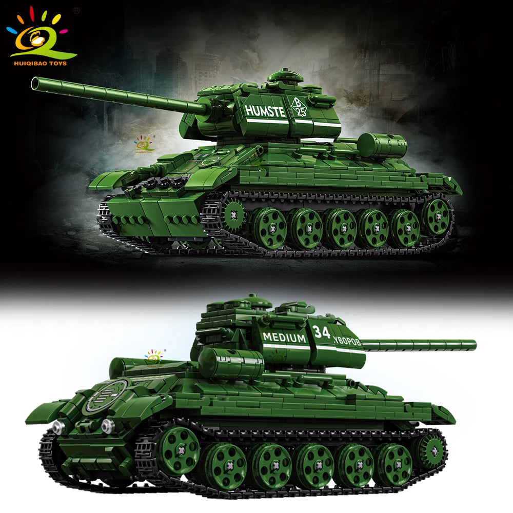 PENDRA Military Tank Army Building Set