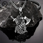 PENDRA Vikings Norse Leather Necklace