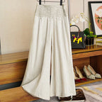 PENDRA Wide Leg Embroidered Pants