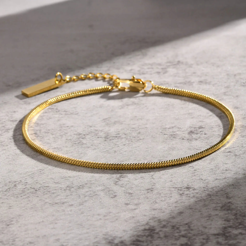 PENDRA Square Snake Bracelet