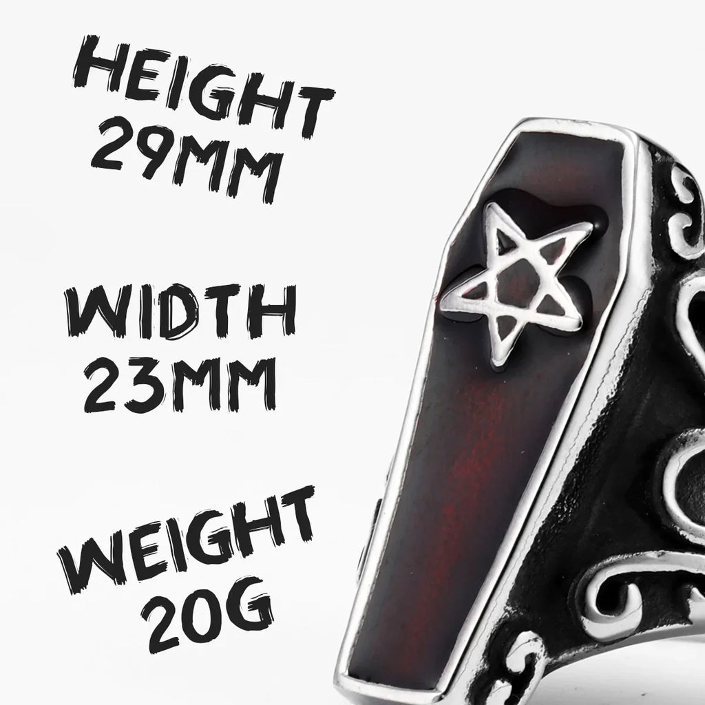 PENDRA Gothic Mummy Vampire Ring
