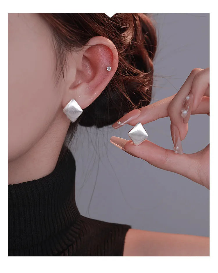 PENDRA Geometry Sterling Silver 10 Earrings