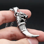 PENDRA Wolfthorn Stainless Steel Wolf Tooth Pendant