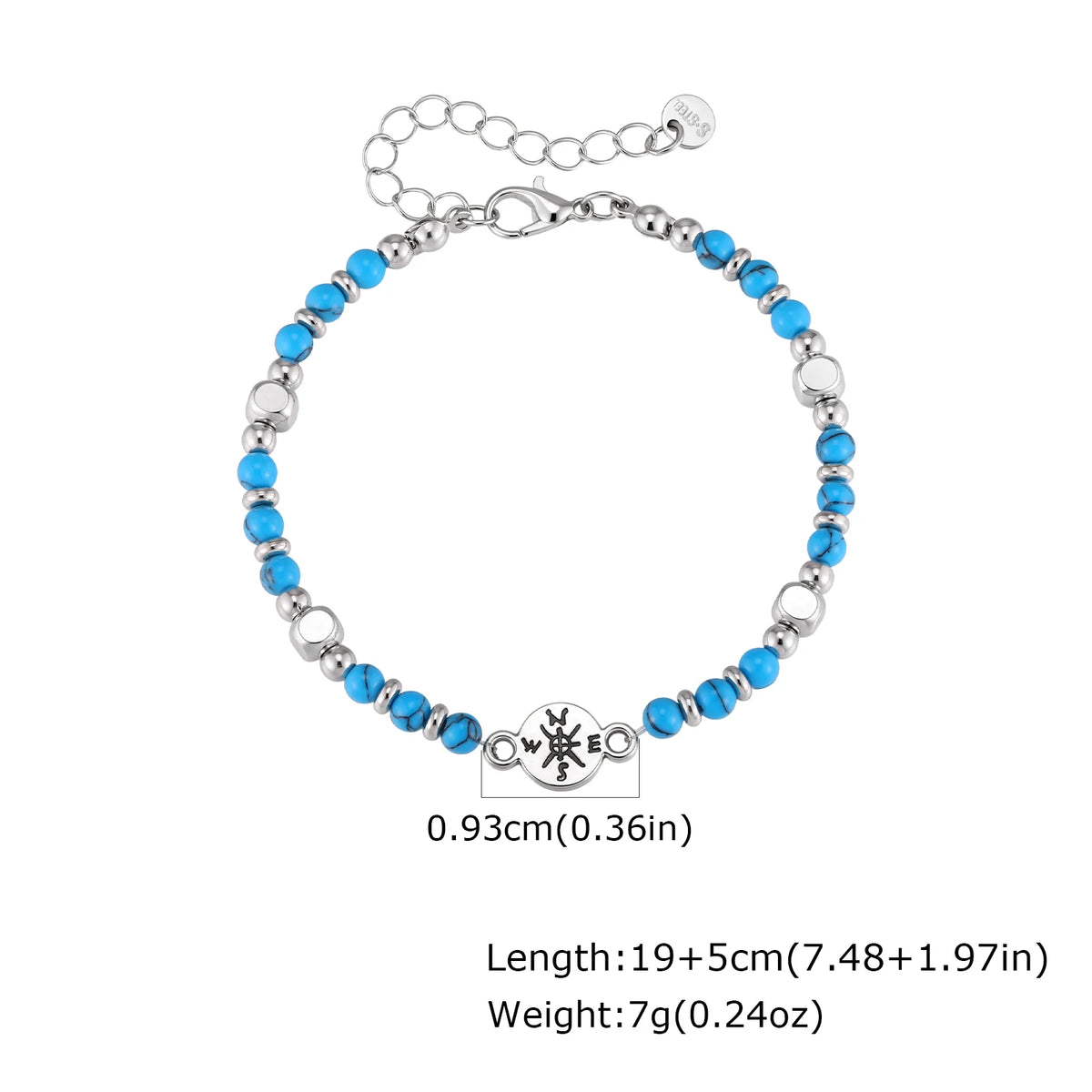 PENDRA Compass Beaded Bracelet
