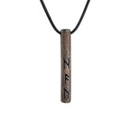 PENDRA Rune Norse Pendant Necklace