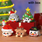 PENDRA Elk Deer Santa Building Set