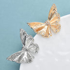 PENDRA Alloy Silk Style Butterfly Brooch