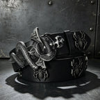 PENDRA Lunaia Rhinestone Spider Luxury Belt