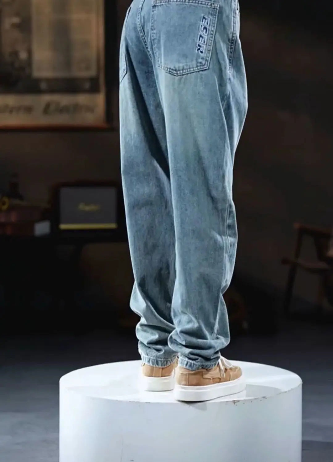 PENDRA Straight Wide Pants