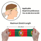 PENDRA Flag Portugal Sports Headband