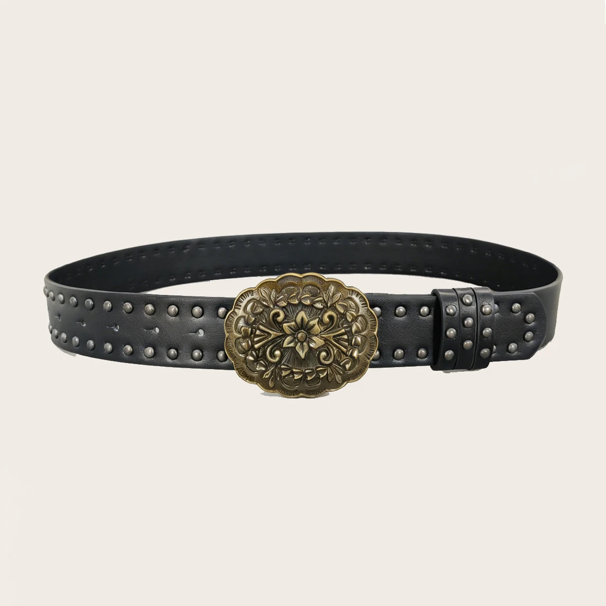 PENDRA Noraelle Rivet Studded Luxury Belt