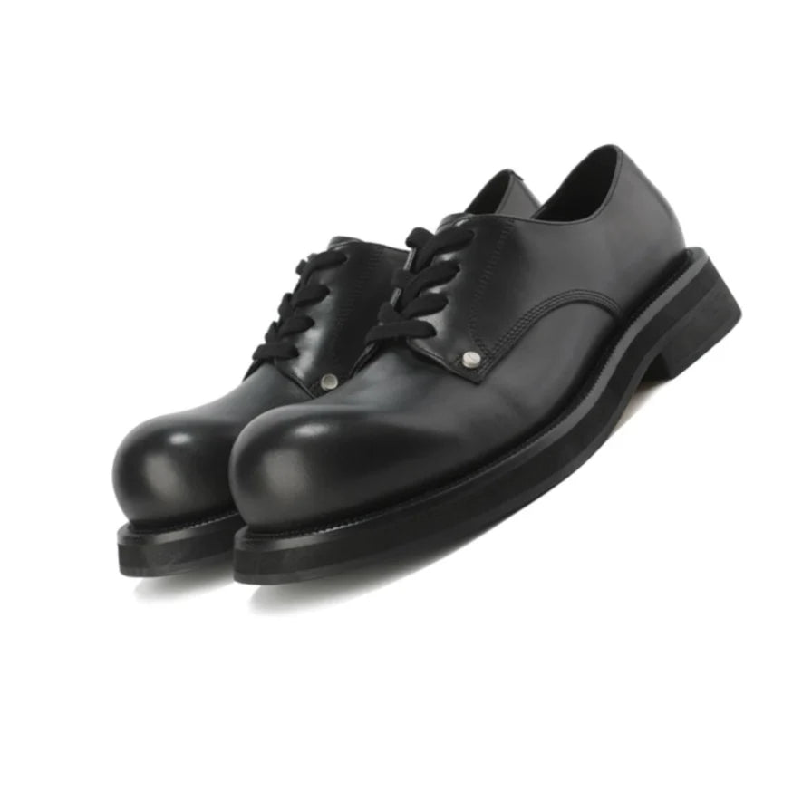 PENDRA Leather Big Head Shoes